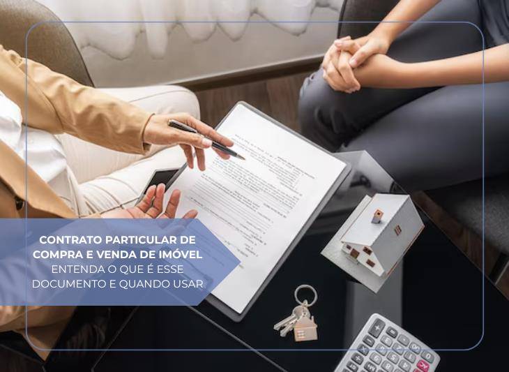 Contrato Particular de Compra e Venda de Imóvel: entenda o que é e quando usar