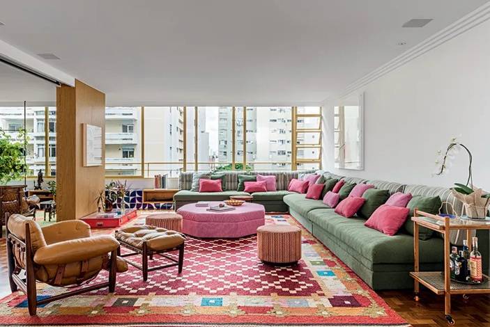 Dopamine décor: entenda o que é e como aplicar em casa para criar ambientes que elevam seu estilo e humor